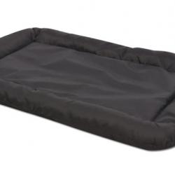 Matelas pour chien XL - 84x52 cm - Noir - Confort et résistance