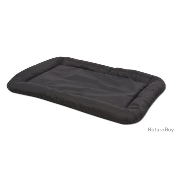 Matelas pour chien XL - 84x52 cm - Noir - Confort et rsistance