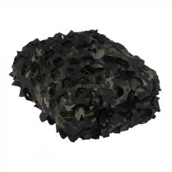 Filet de Camouflage Tactique - Multicam Noir / 2M x 1.5M
