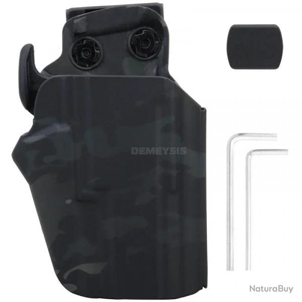Holster Universel Compatible Beretta, Sig Sauer, CZ, et Plus - Multicam Noir