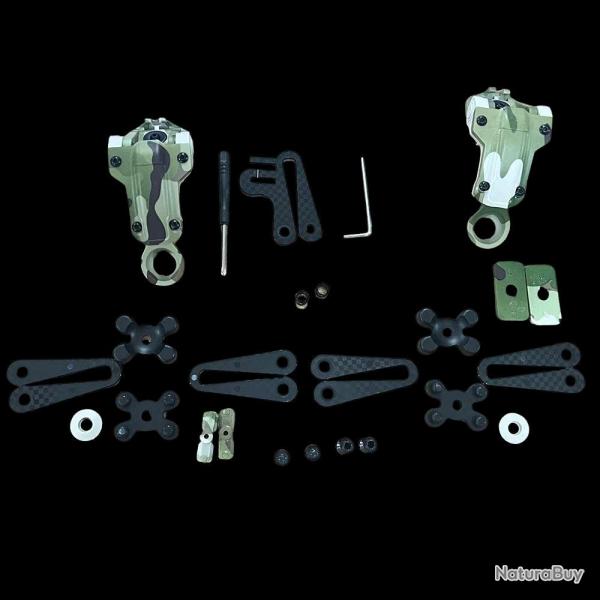Kit Support de Casque Audio type AXL pour COMTAC II/III - Multicam