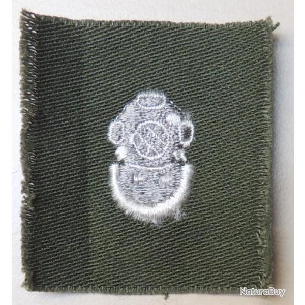 USA authenti. ollar patch 2 Class Diver PLONGEUR olive/drab 40/60 pour collection Ne pas porter