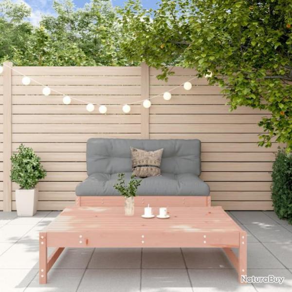 Salon de jardin 2 pcs bois massif douglas