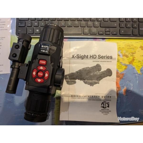 ATN X-SIGHT hd 3-12 vision nocturne