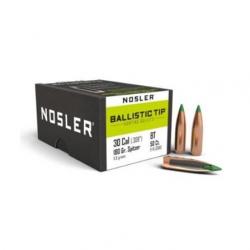 Ogives NOSLER Ballistic TIP cal.30 180grs x50