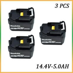 Batterie Compatible Makita BL1430 BL1415 BL1440 14.4V, Modele: 5.0Ah 3pcs