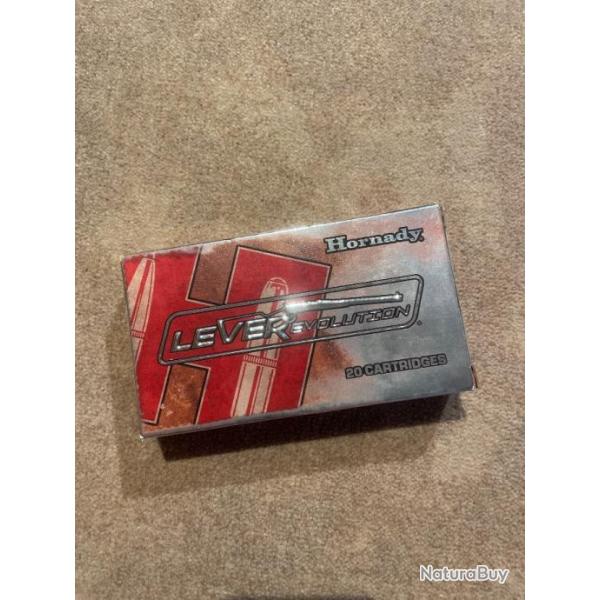 Bote de 18 balles Hornady LEVE Rvolution 444 MARLIN 265gr FTX