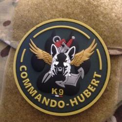 Patch écusson Forces Spéciales Commandos Marine HUBERT K9