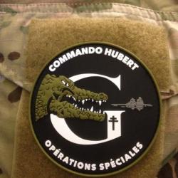 Patch écusson Forces Spéciales Commandos Marine HUBERT Groupe G