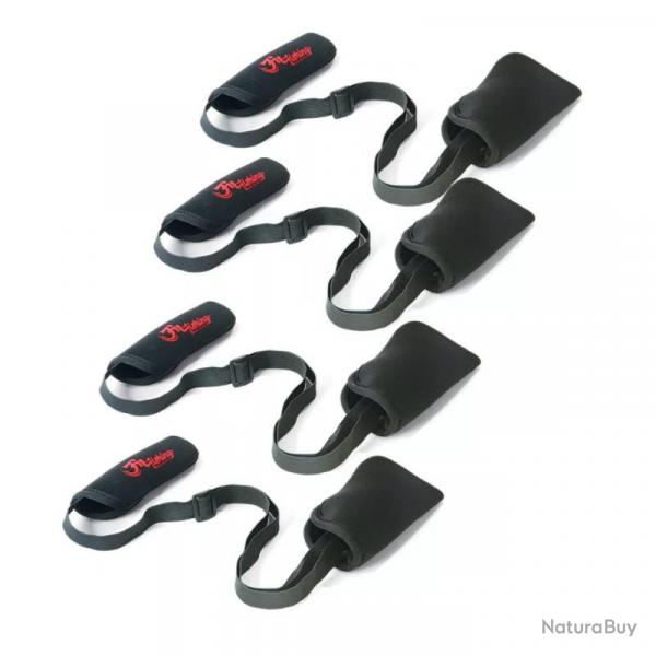 Pack Protection de canne Filfishing taille S par 4 Filfishing