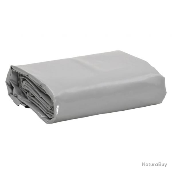 Bche gris 3x5 m 600 g/m alsavelo