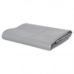 Bâche 650 g / m² 3x4 m Gris alsavelo