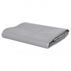 Bâche 650 g / m² 2 x 3 m Gris alsavelo