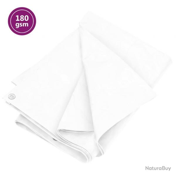 Bche 180 g/m 4x5 m Blanc PEHD alsavelo