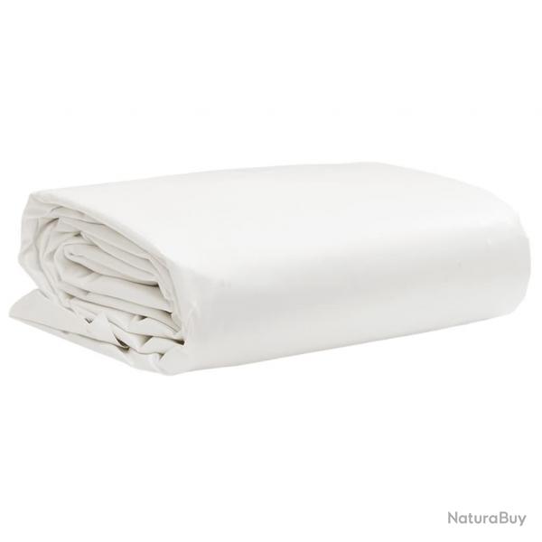 Bche blanc 3x6 m 600 /m alsavelo