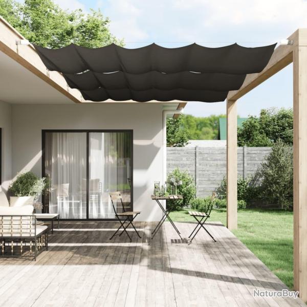 Auvent vertical Anthracite 140x270 cm Tissu oxford alsavelo