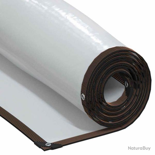 Bche transparente avec oeillets 5x10 m polythylne alsavelo