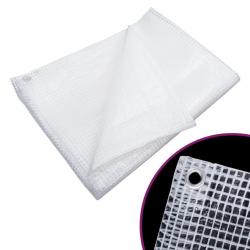 Bâche de gaze 140 g/m² 4x5 m Blanc alsavelo