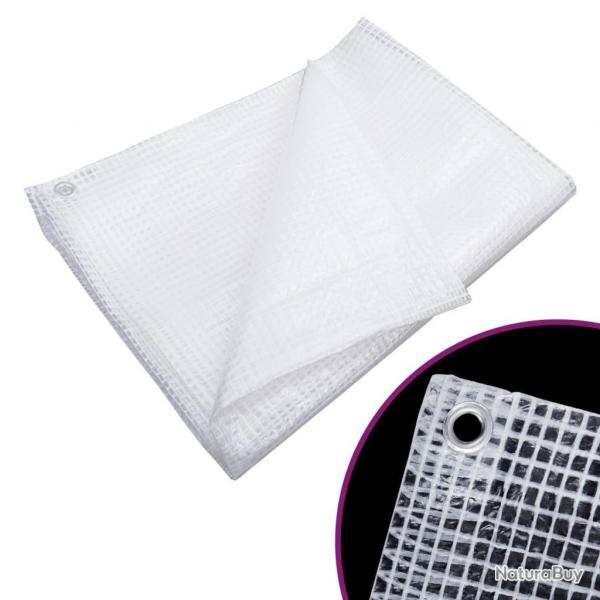 Bche de gaze 140 g/m 4x5 m Blanc alsavelo