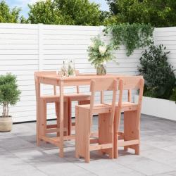 bar de jardin 5 pcs bois massif de Douglas