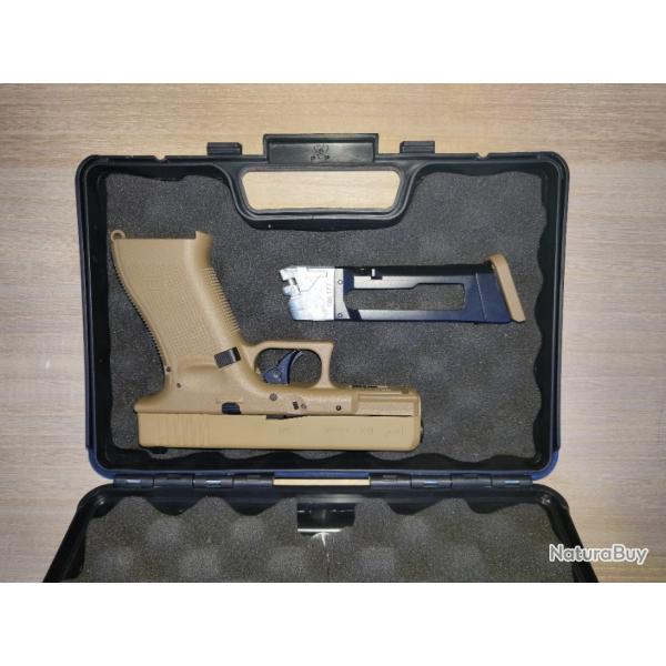 Glock 19X tan