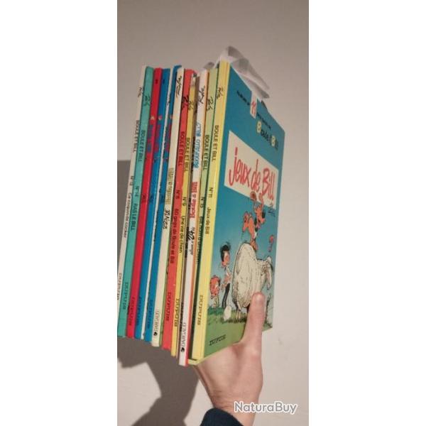 BD bande dessine Boule et Bill lot collection vintage antiquit
