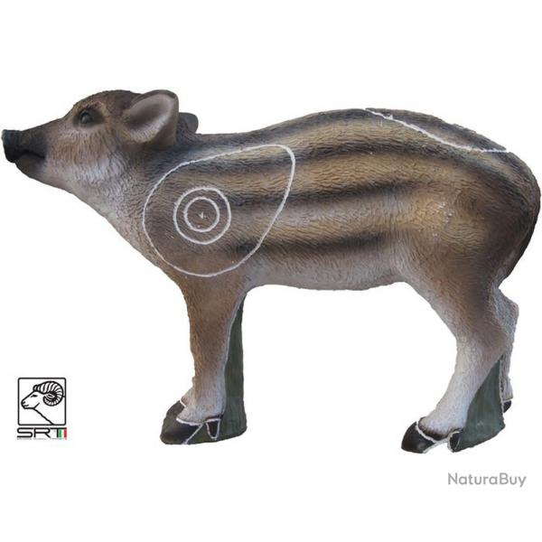 Cible 3D twin pigs SRT