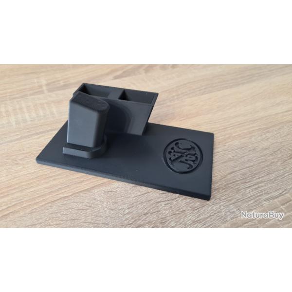 Stand / Support / Prsentoir pour pistolet FN HERSTAL 502 22lr tactical noir + 2 chargeurs