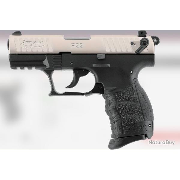 PIST WALTHER P22Q CAL 9 MM PAK - NICKELE