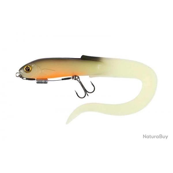 Leurre Souple Fox Rage Slick Eel Loaded 21cm 21cm 25g A l'unit UV Hot Olive