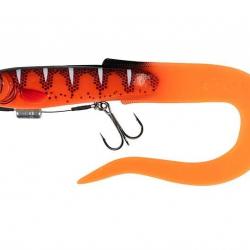 Leurre Souple Fox Rage Slick Eel Loaded 21cm 21cm 25g A l'unité UV Red Wake