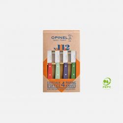 Opinel Coffret de 4 Couteaux N°112 Couleurs Paysage