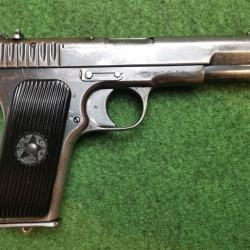 Pistolet TOKAREV TT-30 - Fabrication Russe 1935 - Calibre 7,62 x 25 Tokarev - N° 15523 (Occasion, ré