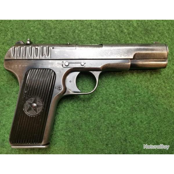 TOKAREV TT-30 - Fabrication Russe 1935 - Calibre 7,62 x 25 Tokarev - N 20627 (Occasion, rvis et t