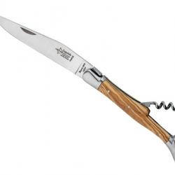 LAGUIOLE ANTAN 2P OLIVIER MITRES INOX MAT 12CM G.DAVID