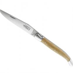 LAGUIOLE ANTAN CHENE DE BARRIQUE MITRES INOX MAT 12CM G.DAVID