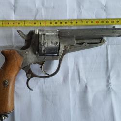 Revolver Galand calibre 12 en bon état