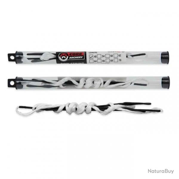 Corde recurve Dacron blanche 54"