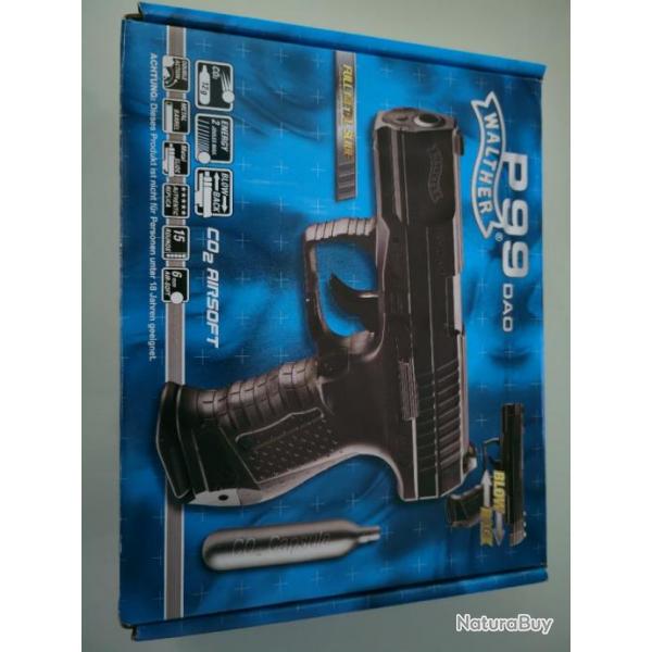 Rplique airsoft P99 Walther 6mm co2