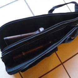 Fourreau double pour  2  Armes. Lg 125 cm  Modulable.