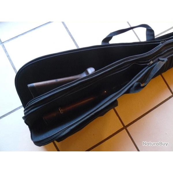 Fourreau double pour  2  Armes. Lg 125 cm  Modulable.