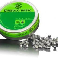 Plombs RWS Basic diamètre 4.50