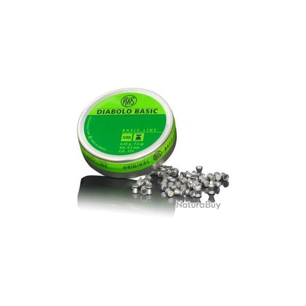 Plombs RWS Basic diamtre 4.50