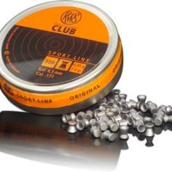 Plombs RWS Club diamètre 4.50