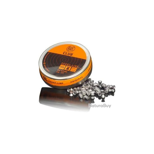 Plombs RWS Club diamtre 4.50