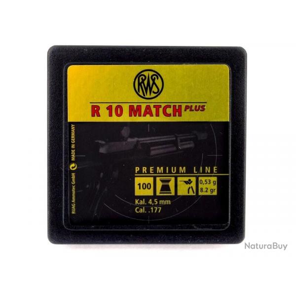 Plombs RWS R10 MATCH PLUS diamtre 4.50