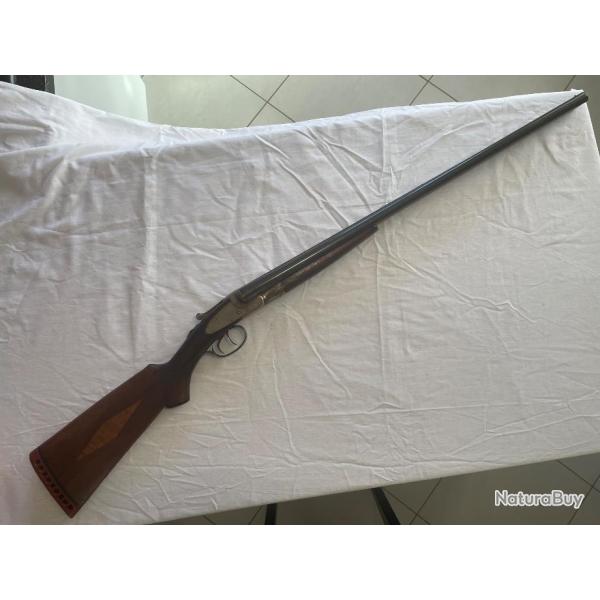 Fusil juxtapos L C SMITH Field Grade USA cal 16