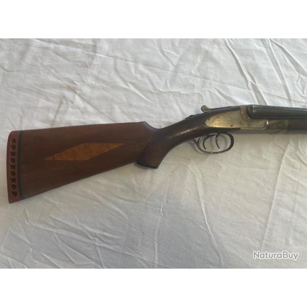 TRES RARE  la vente fusil juxtapos L.C SMITH Field Grade USA New-York cal 16