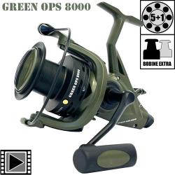 Moulinet Ccarp Débrayable Green OPS 8000