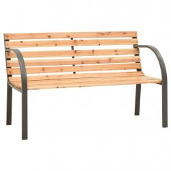 Banc de jardin pour enfants 81 cm bois de pin chinois alsavelo